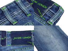 Load image into Gallery viewer, JACOB COHEN ヤコブコーエン デニムパンツ サイズ29 ブルー コットン カラーステッチ ジーンズ J622 良品 中古 61558