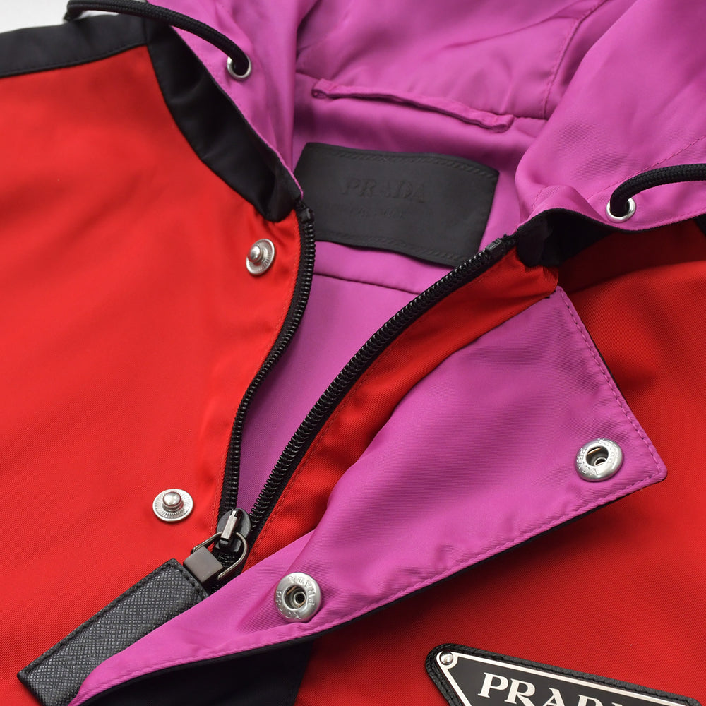 Very good condition PRADA 20SS nylon anorak jacket SGB407 Size S FRANK OCEAN worn Triangle logo Multicolor Used 4a006156