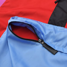 Load the image into the gallery viewer. 極美品 PRADA プラダ 20SS ナイロン アノラックジャケット SGB407 サイズS FRANK OCEAN着用 トライアングルロゴ マルチカラー 中古 4a006156