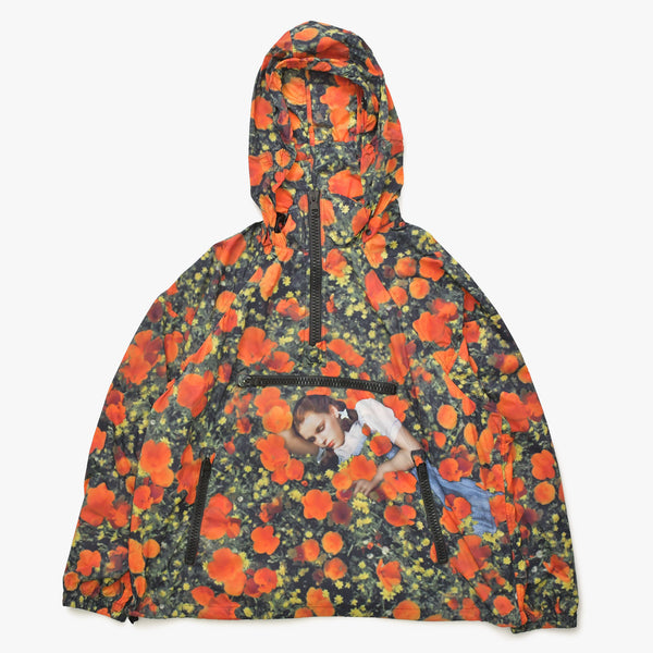 極美品 LOUIS VUITTON ルイヴィトン ヴァージルアブロー ポピードロシーグラフィックウィンドブレーカーブルゾン HGB65WLTX サイズ48 中古 4a006157
