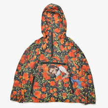 Load the image into the gallery viewer. 極美品 LOUIS VUITTON ルイヴィトン ヴァージルアブロー ポピードロシーグラフィックウィンドブレーカーブルゾン HGB65WLTX サイズ48 中古 4a006157