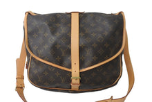 Load image into Gallery viewer, LOUIS VUITTON ルイ ヴィトン ソミュール35 ショルダーバッグ M42254 モノグラムキャンバス ブラウン 美品 中古 61581