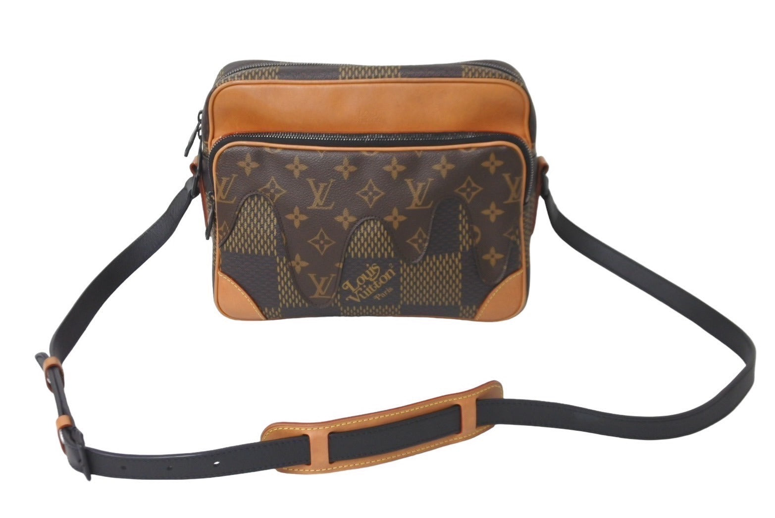 LOUIS VUITTON ルイヴィトン ナイルメッセンジャー PM ダミエジャイアント ショルダーバッグ NIGO N40359 ブラウン 美品  中古 61587 – Casanova Vintage