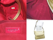 画像をギャラリービューアに読み込む, CHANEL シャネル ガブリエル ドゥ ショルダーバッグ ホーボー ココマーク A93824 24番台 2017年 カーフ ゴールド 美品 中古 61588