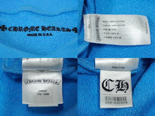 画像をギャラリービューアに読み込む, 新品未使用品 CHROME HEARTS クロムハーツ MATTY BOY BRAIN NEW マッティボーイ スウェット コットン ライトブルー L 中古 61593