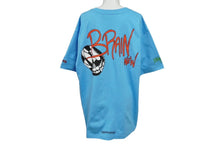 画像をギャラリービューアに読み込む, 新品未使用品 CHROME HEARTS クロムハーツ MATTY BOY BRAIN NEW マッティボーイ 半袖Ｔシャツ コットン ライトブルー XL 中古 61594