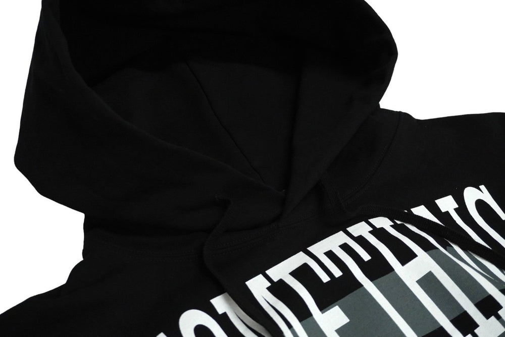 新品未使用 MCM エム シー エム SOMETHING LIKE A PHENOMENON パーカー MHACSJP02BK0XL コットン ブラック サイズ0XL 61598