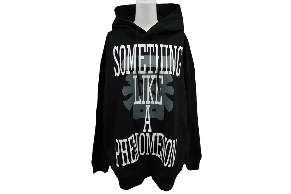 新品未使用 MCM エム シー エム SOMETHING LIKE A PHENOMENON パーカー MHACSJP02BK0XL コットン ブラック サイズ0XL 61599