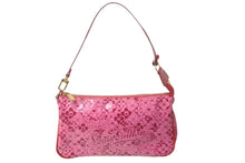 Load image into Gallery viewer, LOUIS VUITTON ルイヴィトン コスミックブラッサム ポシェット・コスミック ハンドバッグ M93166 CA0180 ローズ 美品 中古 61609