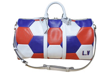 画像をギャラリービューアに読み込む, LOUIS VUITTON ルイヴィトン キーポル バンドリエール50 ボストンバッグ 2018FIFAワールドカップ エピレザー 美品 中古 61619