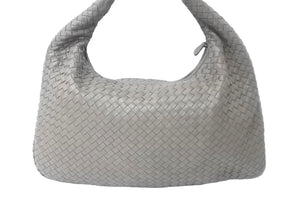 BOTTEGAVENETA ボッテガヴェネタ ワンショルダーバッグ イントレチャート レザー カーキ 美品 中古 61623