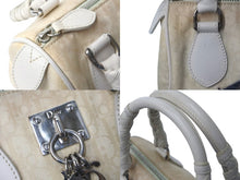 Load image into Gallery viewer, Christian Dior クリスチャンディオール ハンドバッグ トロッター ロゴ NLC44157 アイボリー レザー キャンバス 美品 中古 61627