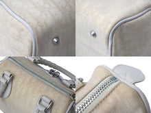 Load image into Gallery viewer, Christian Dior クリスチャンディオール ハンドバッグ トロッター ロゴ NLC44157 アイボリー レザー キャンバス 美品 中古 61627