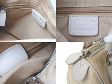Load image into Gallery viewer, Christian Dior クリスチャンディオール ハンドバッグ トロッター ロゴ NLC44157 アイボリー レザー キャンバス 美品 中古 61627