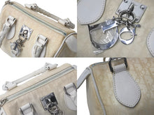 Load image into Gallery viewer, Christian Dior クリスチャンディオール ハンドバッグ トロッター ロゴ NLC44157 アイボリー レザー キャンバス 美品 中古 61627