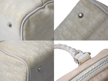 Load image into Gallery viewer, Christian Dior クリスチャンディオール ハンドバッグ トロッター ロゴ NLC44157 アイボリー レザー キャンバス 美品 中古 61627