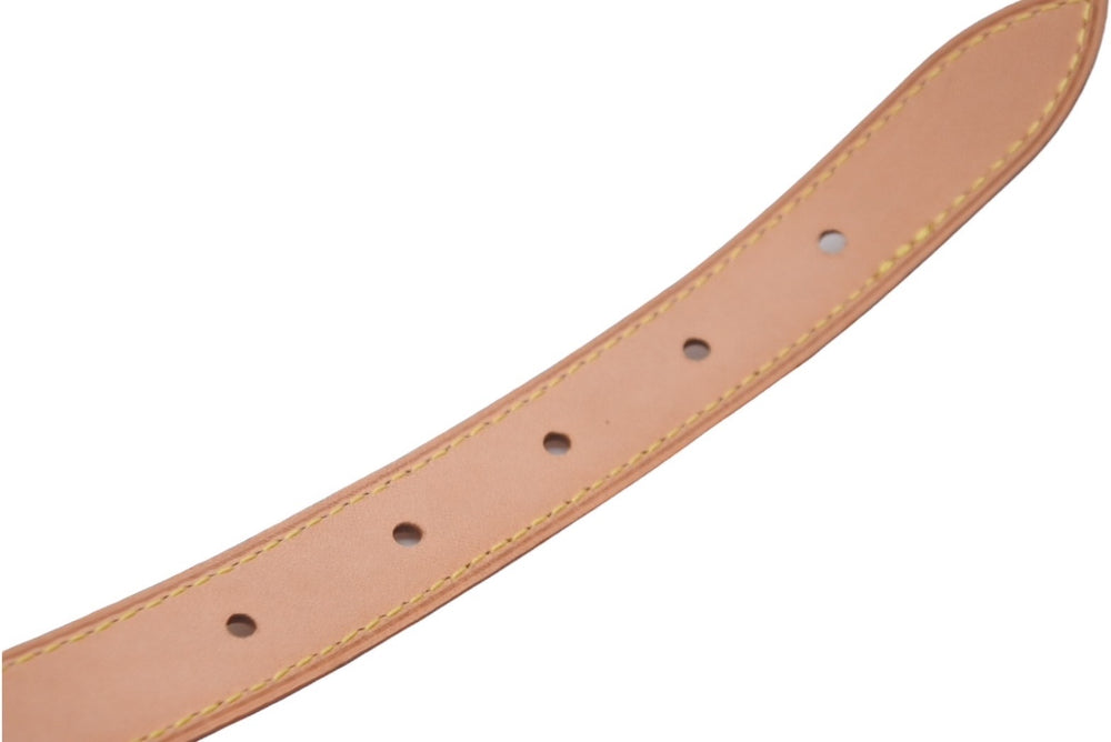 LOUIS VUITTON ルイヴィトン ショルダーストラップ TH1016 バギー用 ベージュ ヌメ革 美品 中古 61642