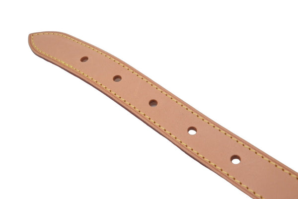 LOUIS VUITTON ルイヴィトン ショルダーストラップ TH1016 バギー用 ベージュ ヌメ革 美品 中古 61642