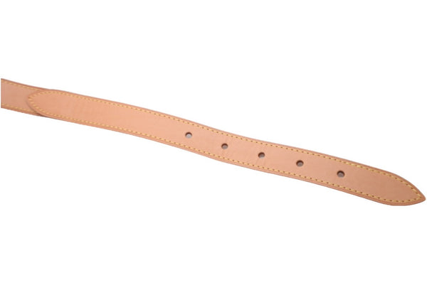LOUIS VUITTON ルイヴィトン ショルダーストラップ TH1016 バギー用 ベージュ ヌメ革 美品 中古 61642