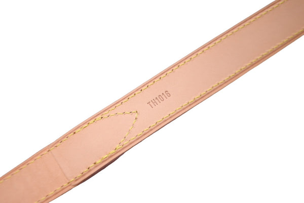 LOUIS VUITTON ルイヴィトン ショルダーストラップ TH1016 バギー用 ベージュ ヌメ革 美品 中古 61642