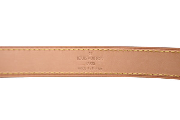 LOUIS VUITTON ルイヴィトン ショルダーストラップ TH1016 バギー用 ベージュ ヌメ革 美品 中古 61642