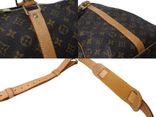 画像をギャラリービューアに読み込む, LOUIS VUITTON ルイヴィトン キーポル バンドリエール60 ボストンバッグ M41412 モノグラムキャンバス ブラウン 美品 中古 61648