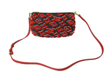 画像をギャラリービューアに読み込む, LOUIS VUITTON ルイヴィトン×ウルスフィッシャー ポシェット アクセソワール M45548 タフテッド モノグラム レッド 美品 中古 61650