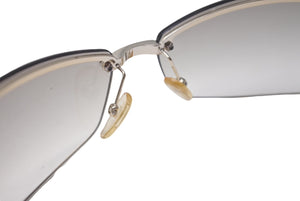 GUCCI グッチ サングラス GG1793 シルバー グラデーション ロゴ アイウェア 小物 眼鏡 サイズ60☐15 美品 中古 61652