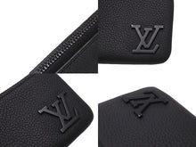 Load image into Gallery viewer, 極美品 LOUIS VUITTON ルイヴィトン ポシェット クレ コインケース アエログラム M81031 ブラック 中古 61656