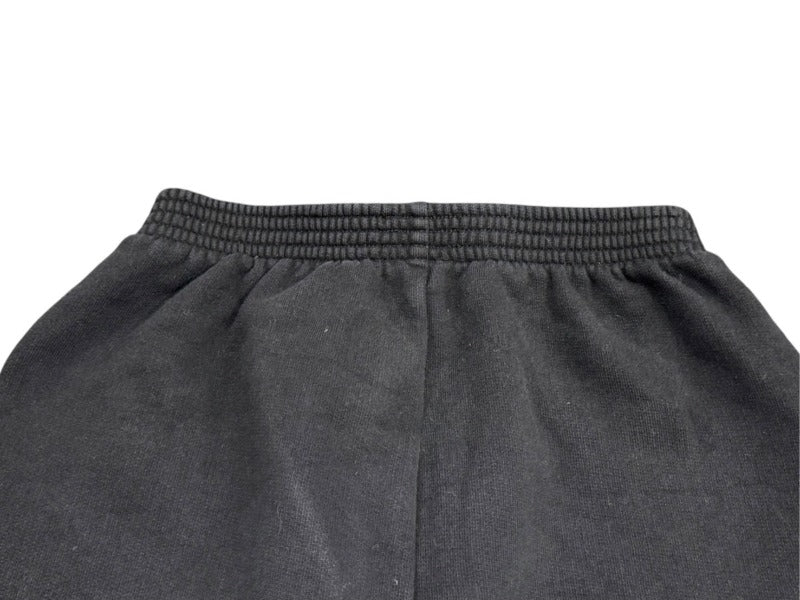 BALENCIAGA Half Pants Sweat Pants Women's 556159 Black Cotton Size 2 Good Condition Used 61662