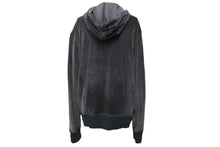 Load image into Gallery viewer, LOUIS VUITTON ルイヴィトン ベロア ジップアップ パーカー ブラック系 カシミヤ RM062 MJJR80VJA サイズM 良品 中古 61669