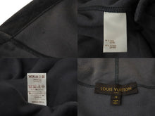 Load image into Gallery viewer, LOUIS VUITTON ルイヴィトン ベロア ジップアップ パーカー ブラック系 カシミヤ RM062 MJJR80VJA サイズM 良品 中古 61669