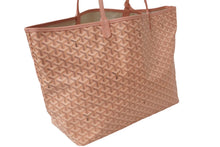 Load image into Gallery viewer, 極美品 GOYARD ゴヤール サン・ルイGM トートバッグ 限定カラー サーモンピンク ゴヤールディンキャンバス 中古 61684
