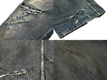 画像をギャラリービューアに読み込む, 極美品 BALENCIAGA バレンシアガ バギーデニムパンツ 745213 日本製 サイズXS ブルー 中古 61696