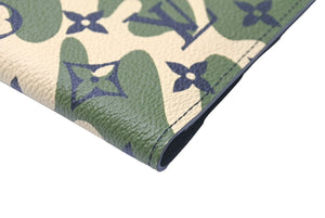 Very Good Condition LOUIS VUITTON Couverture Passport Takashi Murakami Passport Case M58027 AR2038 Camo Used 61722