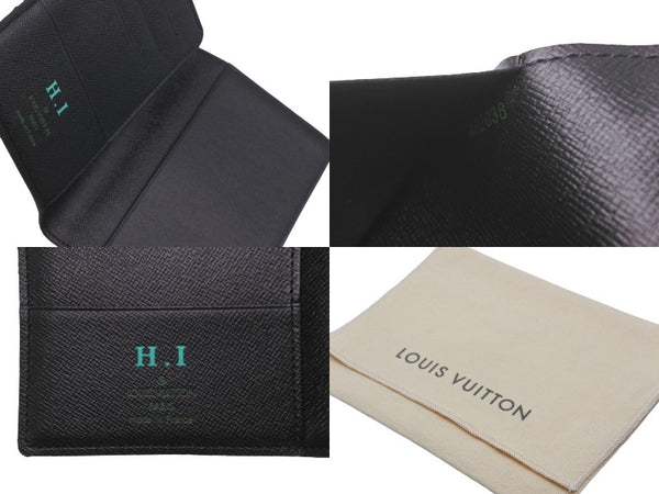 Very Good Condition LOUIS VUITTON Couverture Passport Takashi Murakami Passport Case M58027 AR2038 Camo Used 61722