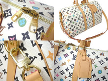 画像をギャラリービューアに読み込む, 新品未使用 LOUIS VUITTON ルイヴィトン ボストンバッグ M25233 キーポルバンドリエール 45 バニラ タイラー モノグラムクラギー 中古 61736