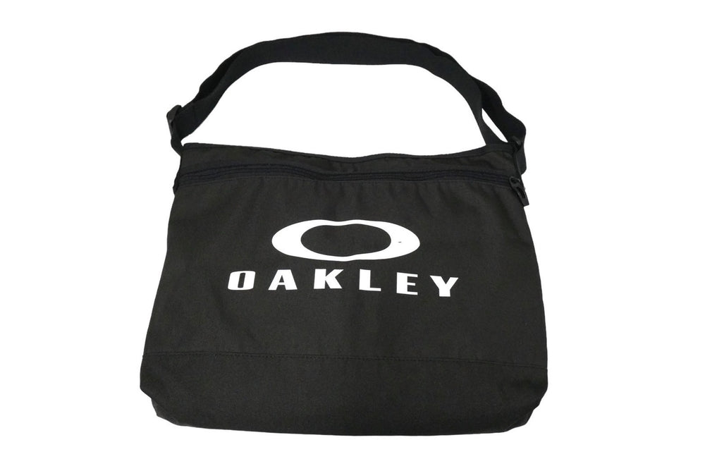 OAKLEY オークリー ショルダーバッグ カーキ プリント ブランドロゴ ブラック金具 ポリエステル 921646JP 良品 中古 61754