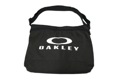 OAKLEY Shoulder Bag Khaki Print Brand Logo Black Hardware Polyester 921646JP Good Used 61754