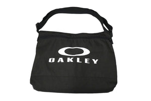 OAKLEY Shoulder Bag Khaki Print Brand Logo Black Hardware Polyester 921646JP Good Used 61754