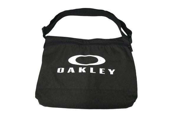 OAKLEY Shoulder Bag Khaki Print Brand Logo Black Hardware Polyester 921646JP Good Used 61754
