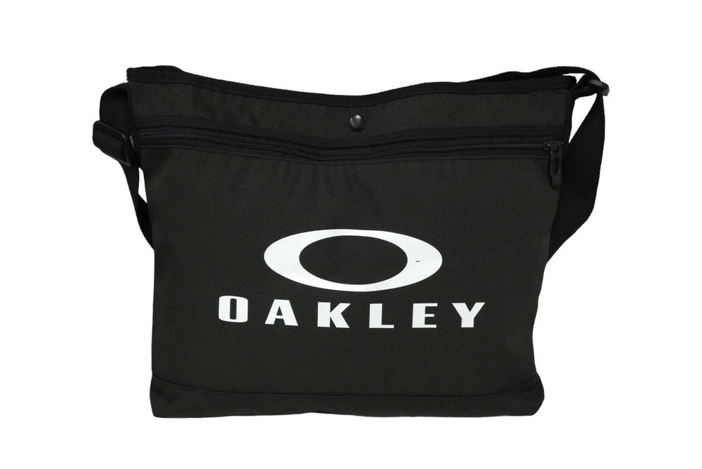 OAKLEY オークリー ショルダーバッグ カーキ プリント ブランドロゴ ブラック金具 ポリエステル 921646JP 良品 中古 61754