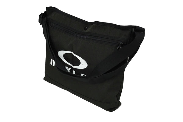 OAKLEY Shoulder Bag Khaki Print Brand Logo Black Hardware Polyester 921646JP Good Used 61754