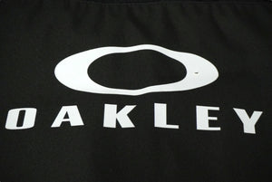 OAKLEY Shoulder Bag Khaki Print Brand Logo Black Hardware Polyester 921646JP Good Used 61754