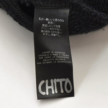 Load image into Gallery viewer, サンチート CHITO PEFECTIVE FINESSE PUP HOODIE パプ フーディ― カラーブラック サイズL 美品 中古 4c061231