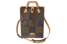 画像をギャラリービューアに読み込む, 極美品 LOUIS VUITTON ルイヴィトン × NIGO ニゴ― ダミエ ジャイアント モノグラム 2WAY トートバッグ N40355 中古 61761