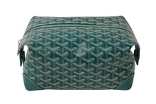 Load image into Gallery viewer, 新品同様品 GOYARD ゴヤール ボーイング 25 クラッチバッグ BOWLIN025TY09CL09P グリーン シルバー金具 中古 61763