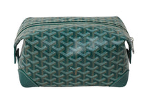 Load image into Gallery viewer, 新品同様品 GOYARD ゴヤール ボーイング 25 クラッチバッグ BOWLIN025TY09CL09P グリーン シルバー金具 中古 61763