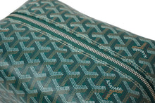 Load image into Gallery viewer, 新品同様品 GOYARD ゴヤール ボーイング 25 クラッチバッグ BOWLIN025TY09CL09P グリーン シルバー金具 中古 61763