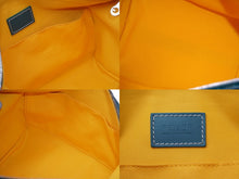Load image into Gallery viewer, 新品同様品 GOYARD ゴヤール ボーイング 25 クラッチバッグ BOWLIN025TY09CL09P グリーン シルバー金具 中古 61763